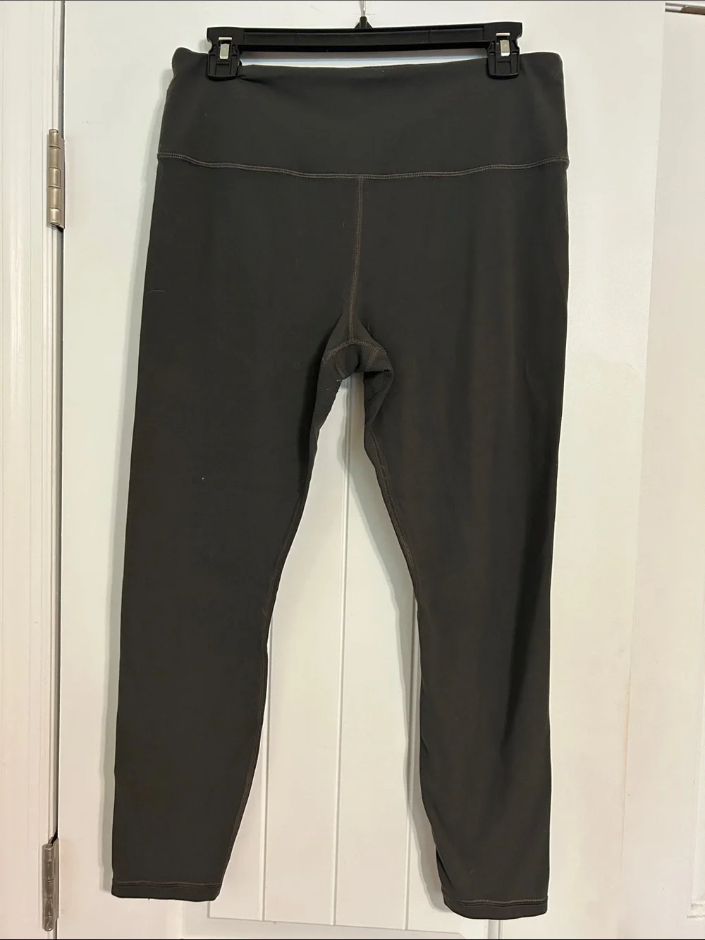 Athleta Charcoal Black High-Rise Leggings